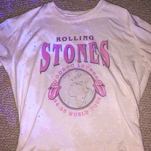 Rolling Stones crop top